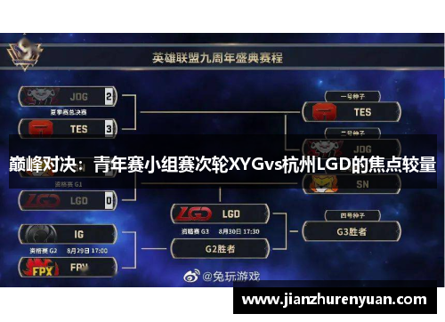 巅峰对决：青年赛小组赛次轮XYGvs杭州LGD的焦点较量